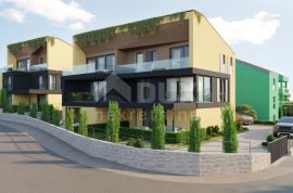 OTOK KRK, GRAD KRK - Apartman 2S+DB u novogradnji sa vrtom, Krk, Flat