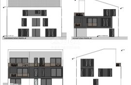 OTOK KRK, GRAD KRK - Apartman 2S+DB u novogradnji sa vrtom, Krk, Appartamento