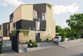 Novogradnja Krk, dvoetažni stan 80 m2,2S+DB,balkon, Krk, Wohnung