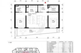 ZGRADA B, STAN B106, NOVOGRADNJA, PRODAJA, POREČ, 76,35 m2, 3S, Poreč, Wohnung