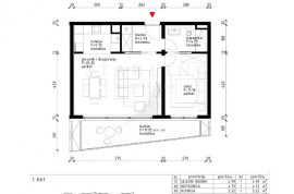 ZGRADA B, STAN B104, NOVOGRADNJA, PRODAJA, POREČ, 57,84 m2, 3S, Poreč, Kвартира