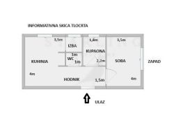 STAN, PRODAJA, ZAGREB, ŠALATA, 34m2, 2-soban, Gornji Grad - Medveščak, Wohnung