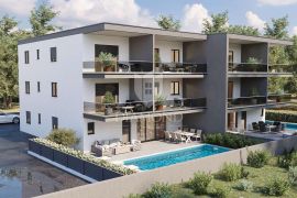 Novigrad, stan pogledom na more u izgradnji!, Novigrad, Appartement