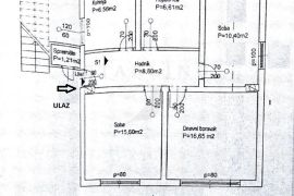 STAN, PRODAJA, ZAGREB, PODSUSED, 65 m2, 3-soban, Podsused - Vrapče, شقة