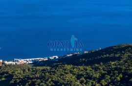 ZA INVESTITORE! Najljepše građevinsko zemljište nedaleko od centra Opatije s panoramskim pogledom, Opatija, Terrain