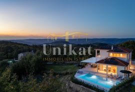 Villa na top lokaciji s panoramskim pogledom na more, Motovun, Σπίτι