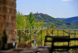 Renovirana kamena kuća s bazenom i pogledom na Motovun, Motovun, Haus