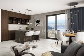 IČIĆI, stan 2S+DB s pogledom na more u novogradnji s garažom (S2), Opatija - Okolica, Appartement