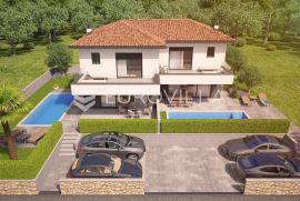 Malinska, Kremenići, dvoetažni stan u dvojnoj kući, NKP 116m2, Malinska-Dubašnica, Casa