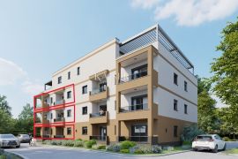 Istra - Poreč okolica, stan 63m2 u novogradnji s liftom, Poreč, Daire