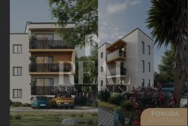 Brodarica 250 m od mora drugi kat 2S+DB 64,19 m2, Šibenik - Okolica, Appartamento