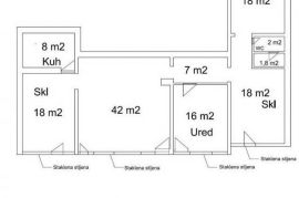 Krnjevo, poslovni prostor, 125m2, Rijeka, Εμπορικά ακίνητα