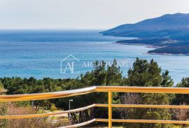 Istra, Rabac - lijep dvosoban stan sa bazenom i panoramskim pogledom na more, Labin, Wohnung