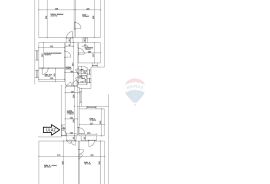 Zagreb, Ilica, najam, poslovni prostor 134 m2, 5 soba, 3. kat, Donji Grad, Propriedade comercial