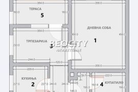 Čukarica, Sremčica, Sare Bernar 18, 1.5, 44m2, Čukarica, Kвартира