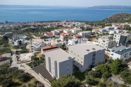 Makarska, novogradnja jednosoban stan s pogledom na more S6, Makarska, Appartement