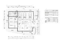 KASTAV, CENTAR- građevinsko zemljište 805m2 S GRAĐEVNOM DOZVOLOM!!! s pogledom na more za stambenu zgradu – stanove/apartmane/  obiteljsku villu ili villu za iznajmljivanje - odmor s bazenom, Kastav, Zemljište