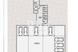 OPATIJA, CENTAR - zemljište s projektom za 5 luksuzna stana s bazenima, panoramski pogled na more, Opatija, Terrain