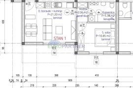 Novogradnja 1-soban stan, Kamen/Šine 40 m2, prodaja, Split, Kвартира