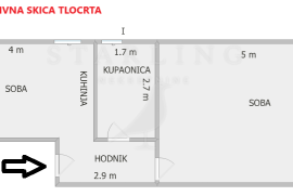 STAN, PRODAJA, ZAGREB, TREŠNJEVKA, 38 m2, 2-soban, Trešnjevka - Sjever, Appartamento