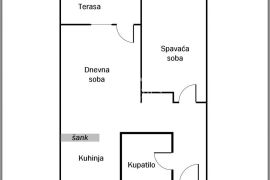 Novi Beograd - Tošin bunar - 46,82m2 ID#21309, Novi Beograd, Poslovni prostor