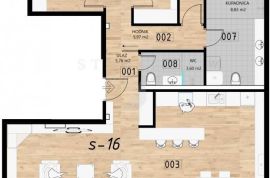 STAN S16, NOVOGRADNJA, PRODAJA, ZAGREB, PEŠČENICA, 137 m2, 4s, Peščenica - Žitnjak, Apartamento