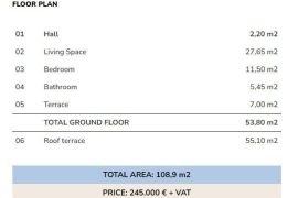 Stan Prodaja apartmana u novogradnji, 5 minuta od plaže, Umag!, Umag, Flat