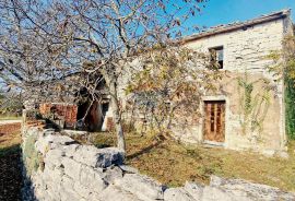 Istra,Oprtalj,okolica-Samostojeća kamena kuća s okućnicom, Oprtalj, Maison