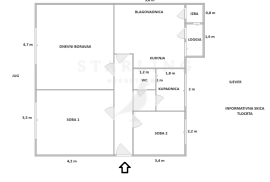 STAN, NAJAM, ZAGREB, ČRNOMEREC, 69 m2, 3-soban, Črnomerec, Apartamento