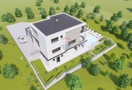 Istra, Barban, zemljište od 566 m2 sa projektom, Barban, أرض