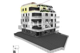 OPATIJA, CENTAR - novogradnja, veći stan u centru Opatije s krovnom terasom i panoramskim pogledom na more, garaža, terasa, Opatija, Apartamento