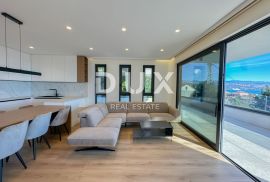 OPATIJA, CENTAR - stan 139m2 u novogradnji s vrtom, bazenom, garažom, pogled na more, centar Opatije, Opatija, Διαμέρισμα