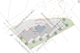 Pula,građevinska parcela 990m2 na strateškoj lokaciji-sa projektom, Pula, Zemljište