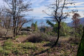 OPATIJA, VEPRINAC- građevinski teren 858 m2 sa pogledom na more, Opatija - Okolica, Land