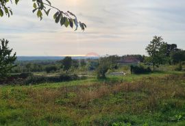 Višnjan: Atraktivna građevinska parcela panoramskog pogleda prema moru, Višnjan, أرض