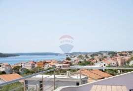 Otok Rab, Barbat, potkrovlje s ogromnom terasom. Pogled na more., Rab, Appartement