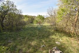 Klenovica, građevinsko zemljište 856 m2, lijepa lokacija, pogled na more, Novi Vinodolski, Terrain