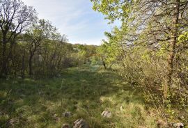 Klenovica, građevinsko zemljište 856 m2, lijepa lokacija, pogled na more, Novi Vinodolski, Terrain