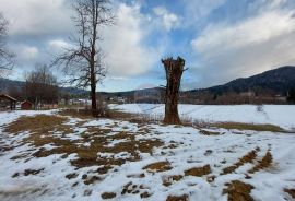 Građevinski teren sa ucrtanom kućom - Jasenak, Ogulin, Terreno