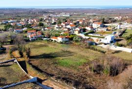 KAŠTELIR - Zemljište s panoramskim pogledom na more, Kaštelir-Labinci, Terrain