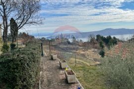 Mošćenička draga, bliža okolica, samostojeća kuća 195 m2, prekrasan pogled na more, Mošćenička Draga, House