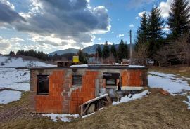 Kuća - započeta gradnja Jasenak, Ogulin, House