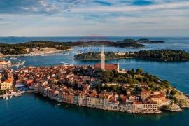 Istra, Rovinjsko selo, poljoprivredno zemljište sa ucrtanom ruševinom, Rovinj, Zemljište