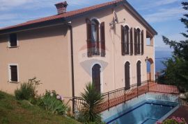 VILA PANORAMA, PREKRASNA KUĆA SA JOŠ LJEPŠIM POGLEDOM, BAZEN, MIR , TIŠINA, Opatija - Okolica, Famiglia