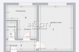 Novi Beograd, Bežanijska kosa, Pere Segedinca, 1.0, 38m2 po preporuci, Novi Beograd, Flat