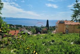 OPATIJA,OPRIĆ- građevinsko zemljište sa otvorenim pogledom na more, Opatija - Okolica, Land