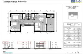 NOVOGRADNJA! Prigorje Brdovečko- trosoban stan N2-B4, Brdovec, Flat