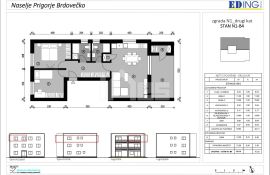 NOVOGRADNJA! Prigorje Brdovečko- trosoban stan N1-B4, Brdovec, Appartamento