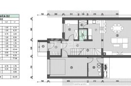 NOVOGRADNJA kuća u nizu D2- 162,01+ garaža+ okućnica od 190,50m2, Brdovec, Casa