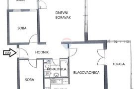 Zagreb, Oranice, stan 83 m2, 2S+DB+garažno mjesto, Stenjevec, Appartement